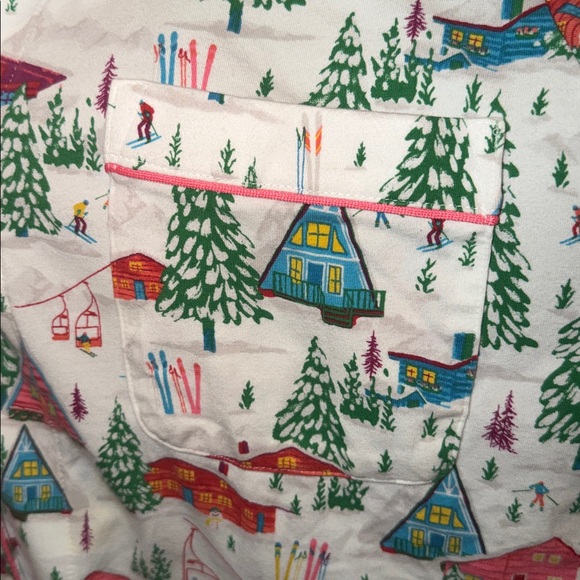 Bed Head PJs- Womens 1x Colorful Christmas 2 Piece Cotton Long sleeve pajama set - Picture 12 of 16